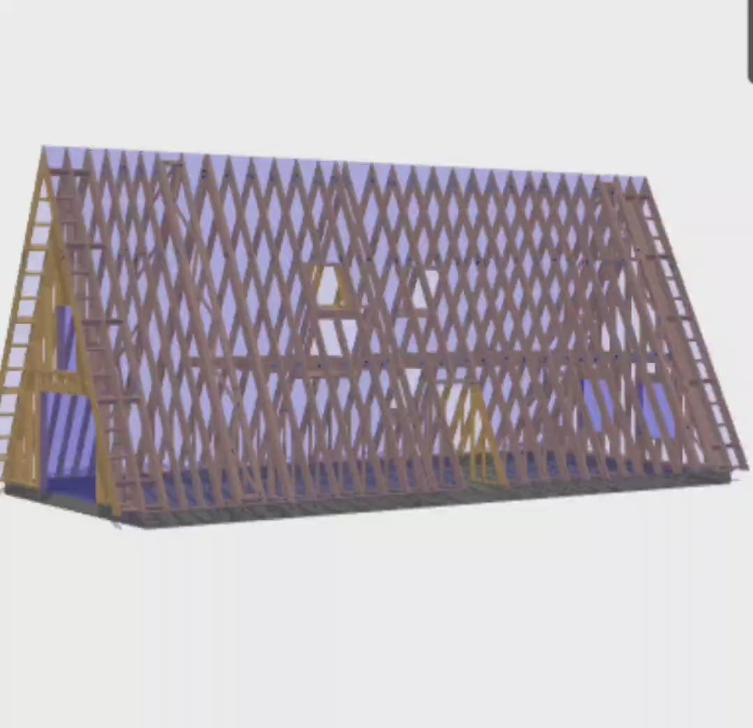 Casa de vacaciones con estructura en forma de A - DP2021S055