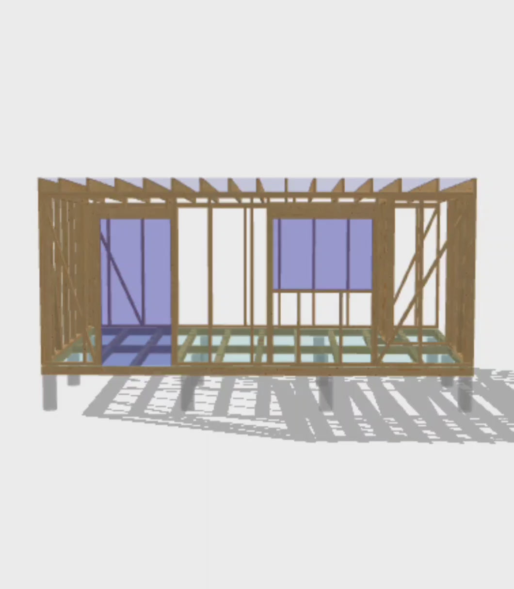 Small Cabin / Storage Shed - DP2024S749