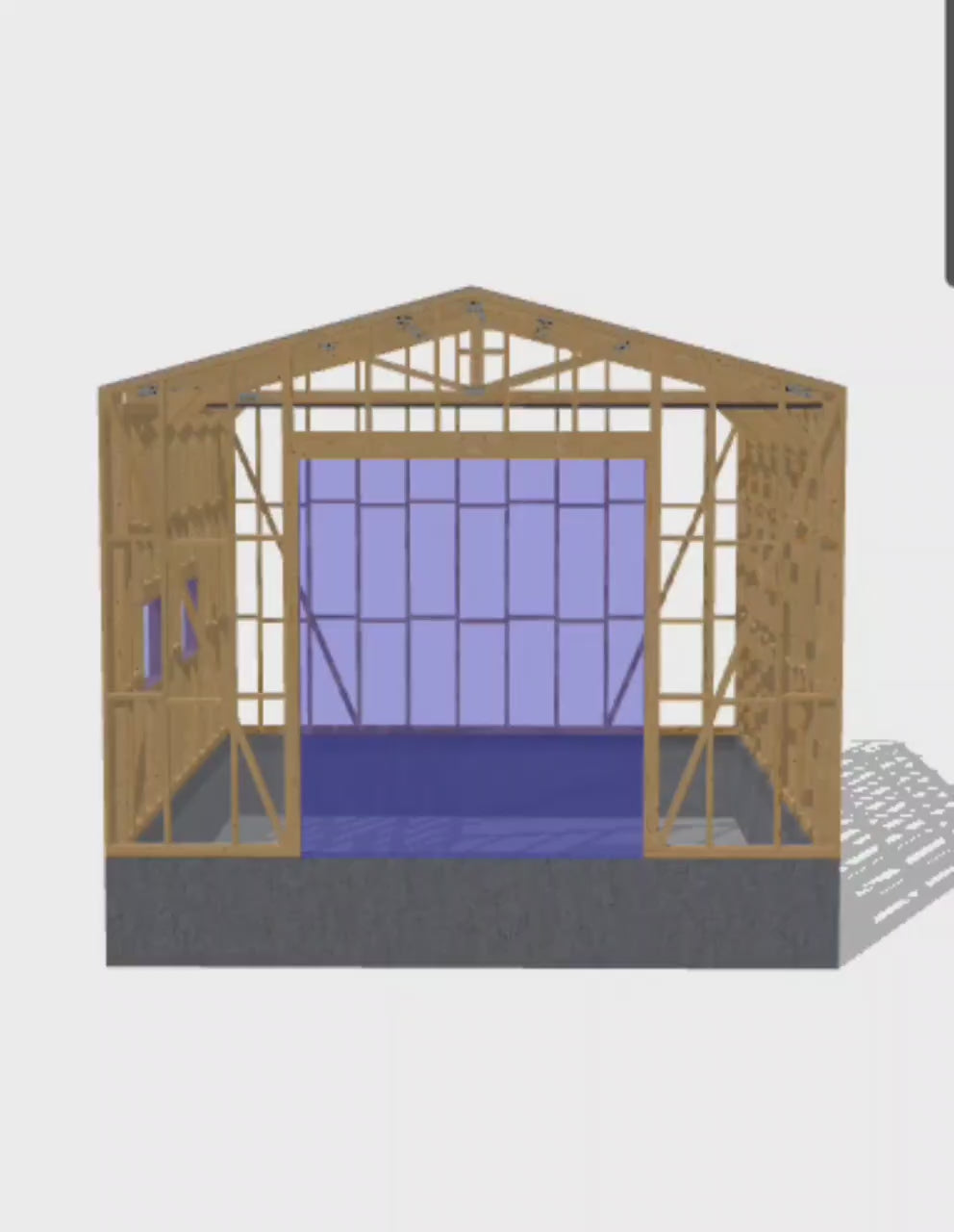 Timber-Frame Garage - DP2025P009