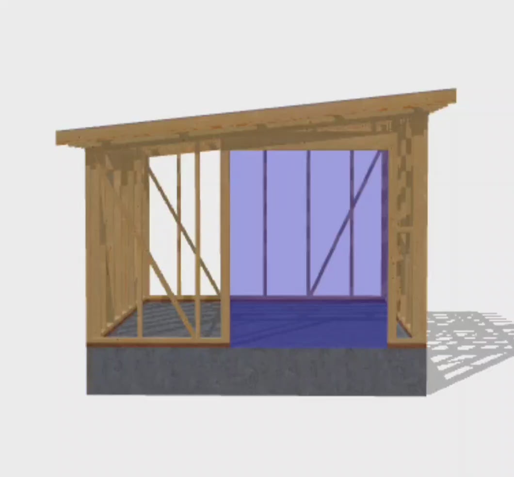 Timber-Frame Storage Shed 17.75m² (191 sq ft) - DP2025P055