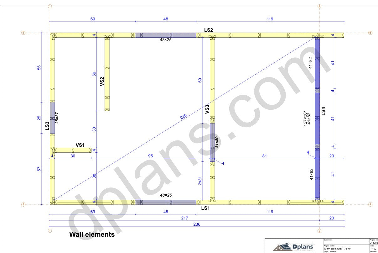 Small Cabin with Terrace - DP2024S697