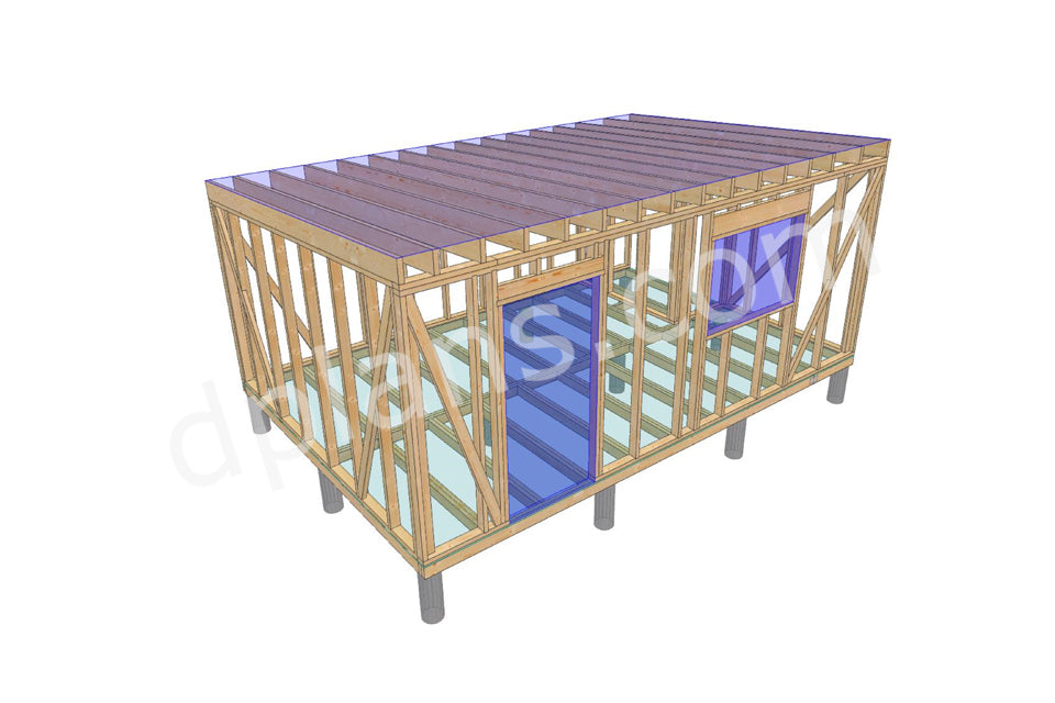 Small Cabin / Storage Shed - DP2024S749