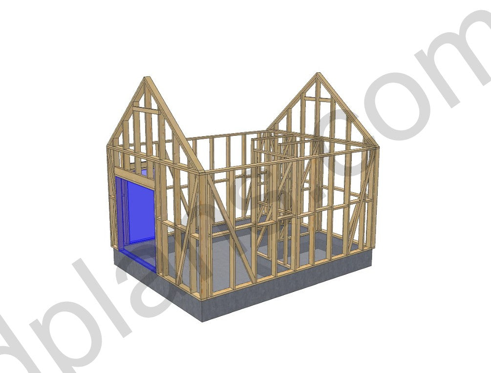 Sauna with Loft 38.5m² (414 sq ft) - DP2024S444