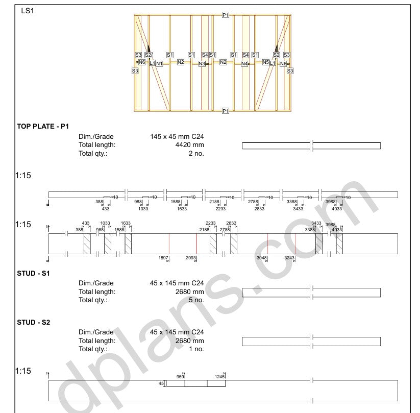Sauna with Loft 38.5m² (414 sq ft) - DP2024S444