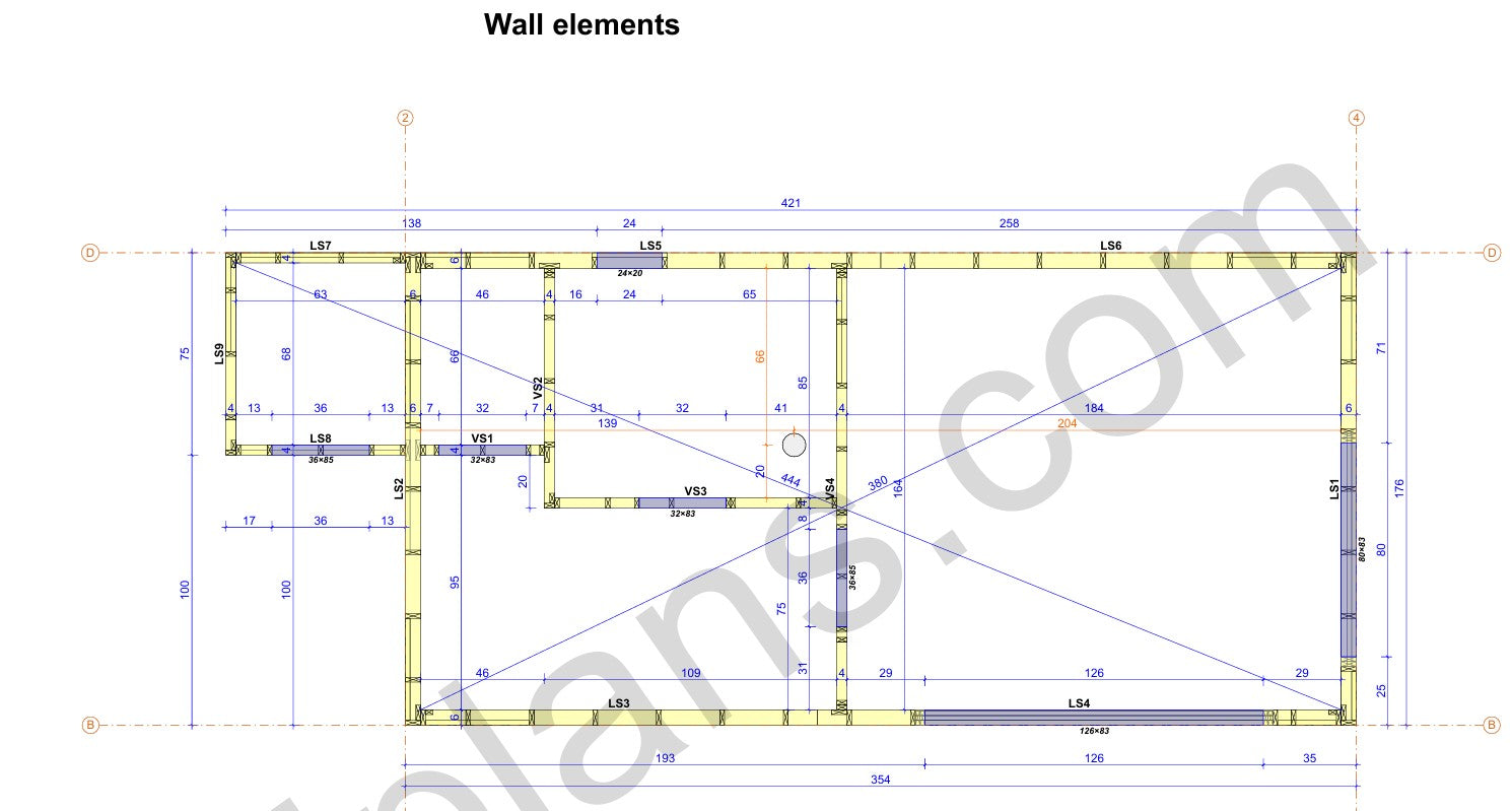 Sauna / Small Cabin with Entrance 43m² (463 sq ft) - DP2025P001