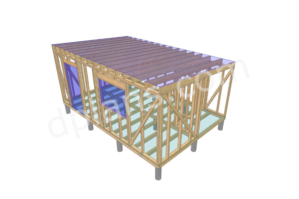 Small Cabin / Storage Shed - DP2024S749