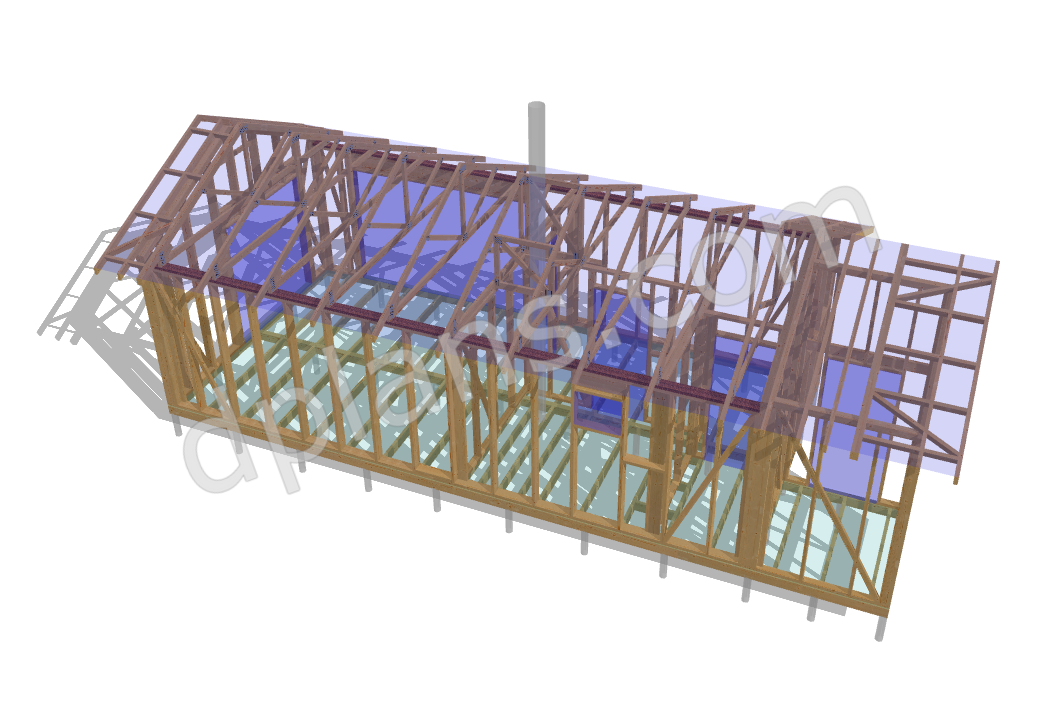 Sauna / Small Cabin with Entrance 43m² (463 sq ft) - DP2025P001