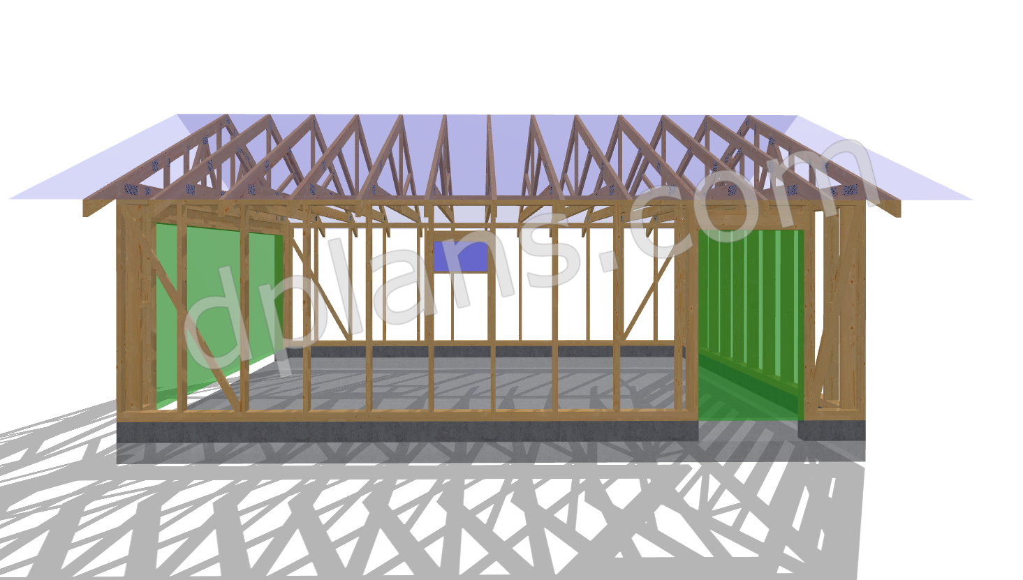 Timber-Frame Garage - DP2023S320