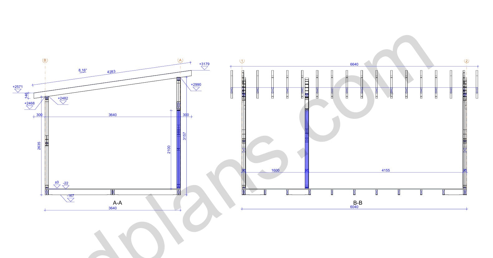 Movable Timber-Frame Cabin 22m² (237 sq ft) - DP2025P034