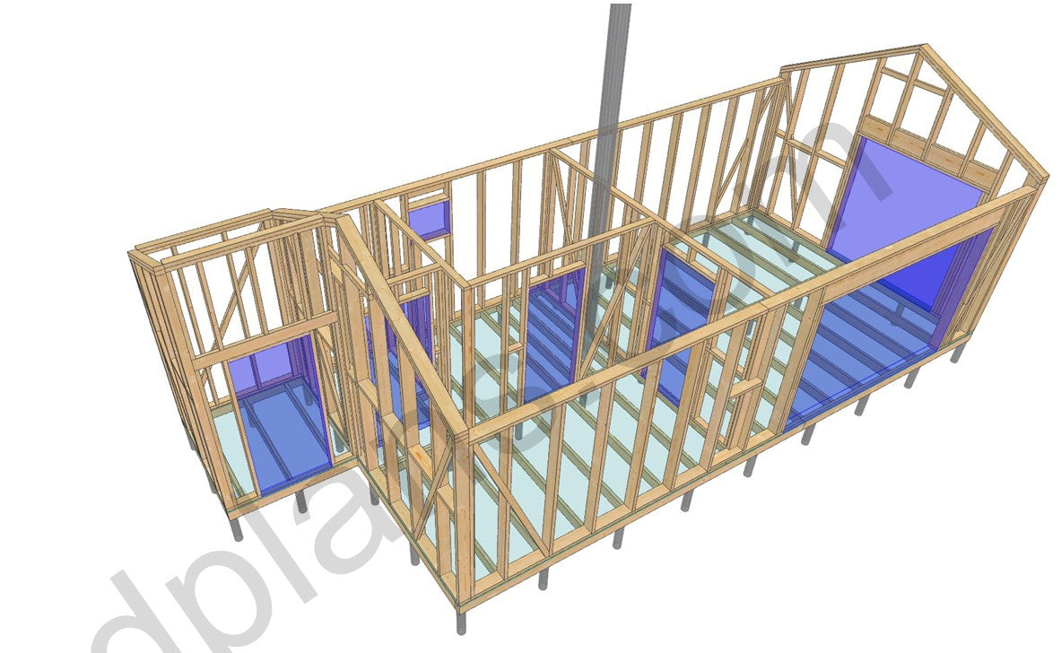 Sauna / Small Cabin with Entrance 43m² (463 sq ft) - DP2025P001