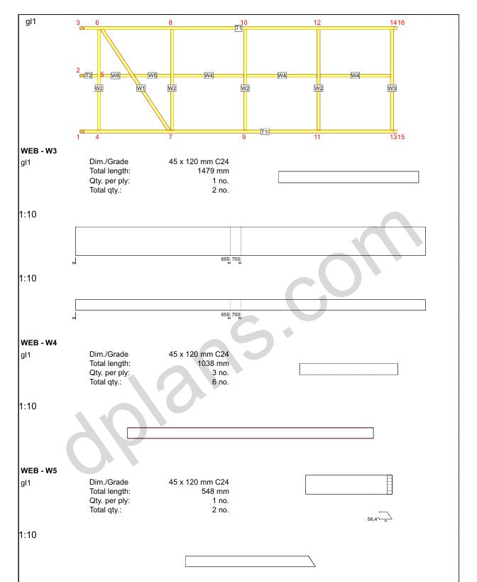 Timber-Frame Garage 49m² (527 sq ft) - DP2024S520