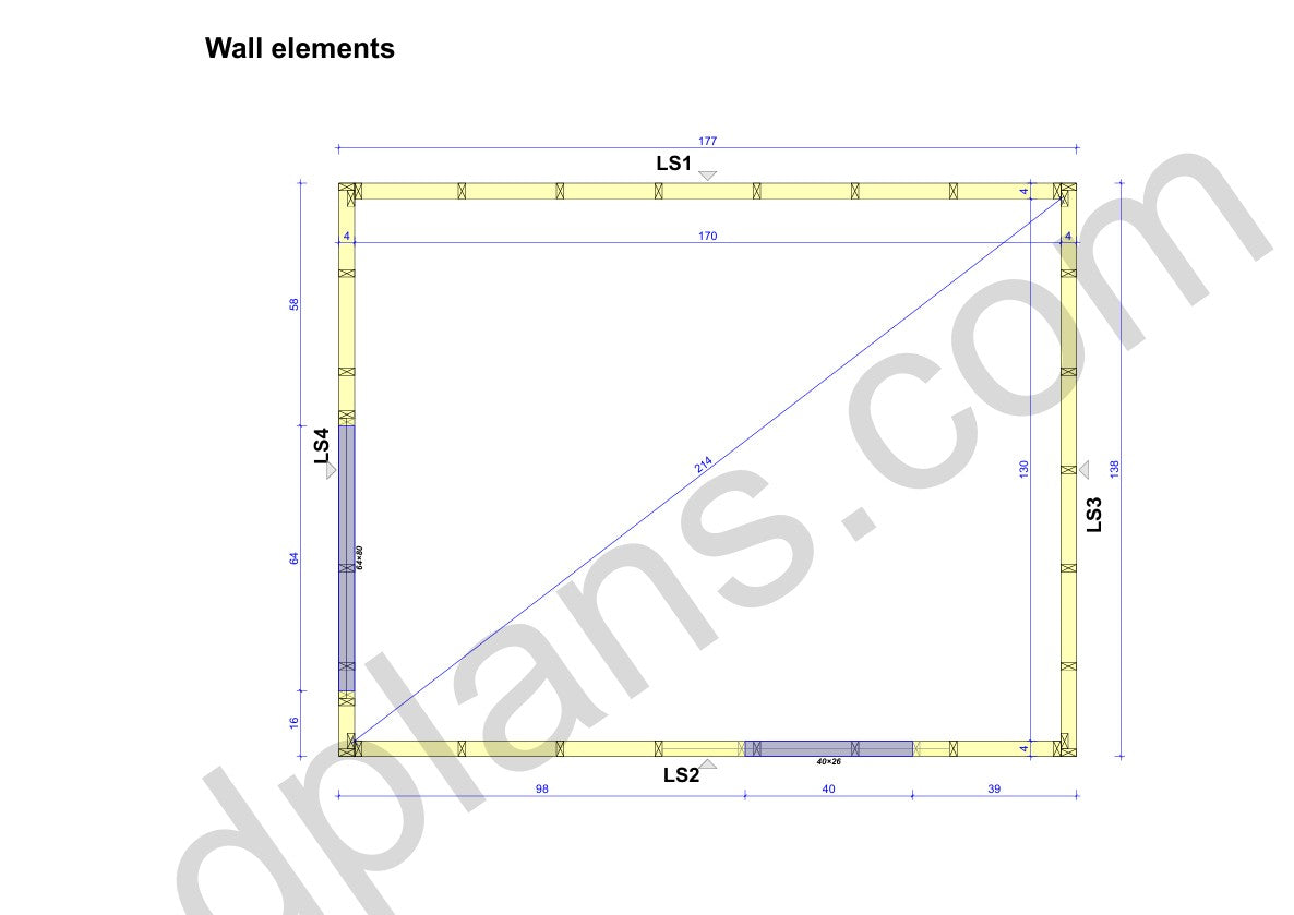 Timber-Frame Storage Shed 17.75m² (191 sq ft) - DP2025P055