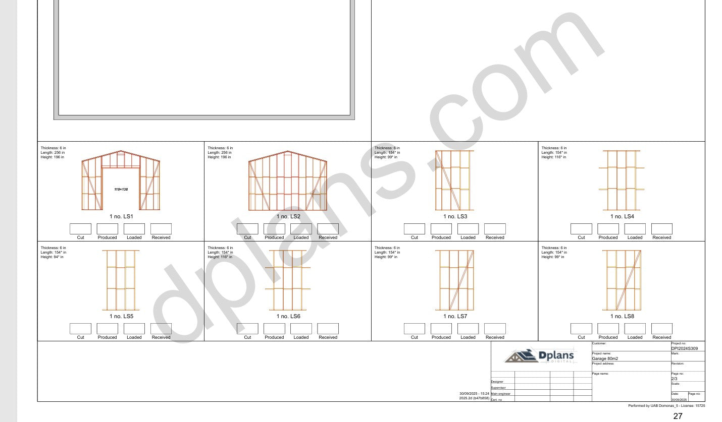 Garaje de gran altura - DP2024S309