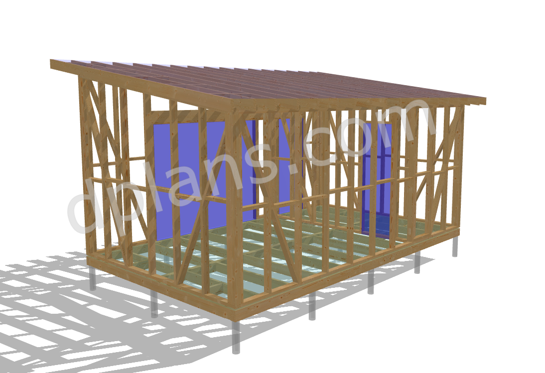 Movable Timber-Frame Cabin 22m² (237 sq ft) - DP2025P034