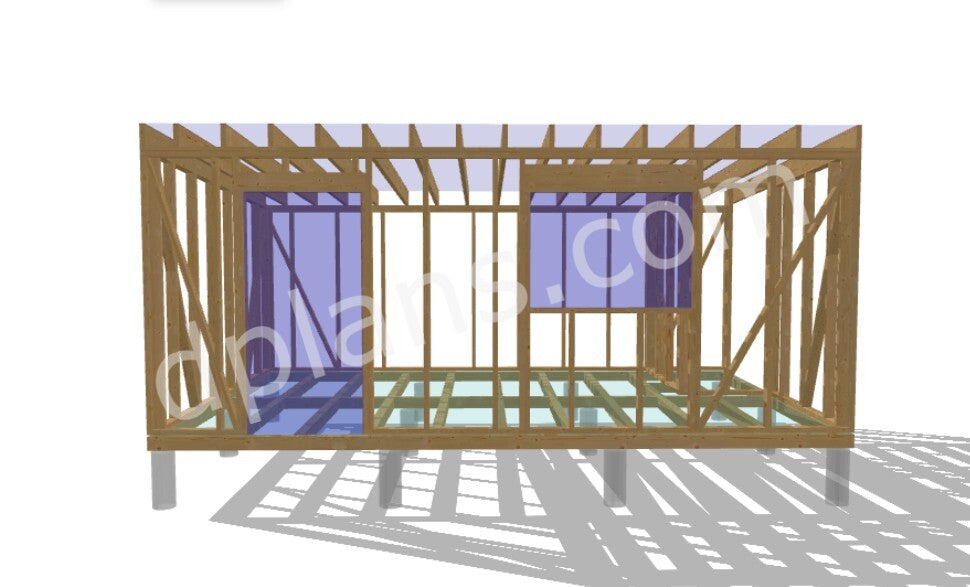 Small Cabin / Storage Shed - DP2024S749