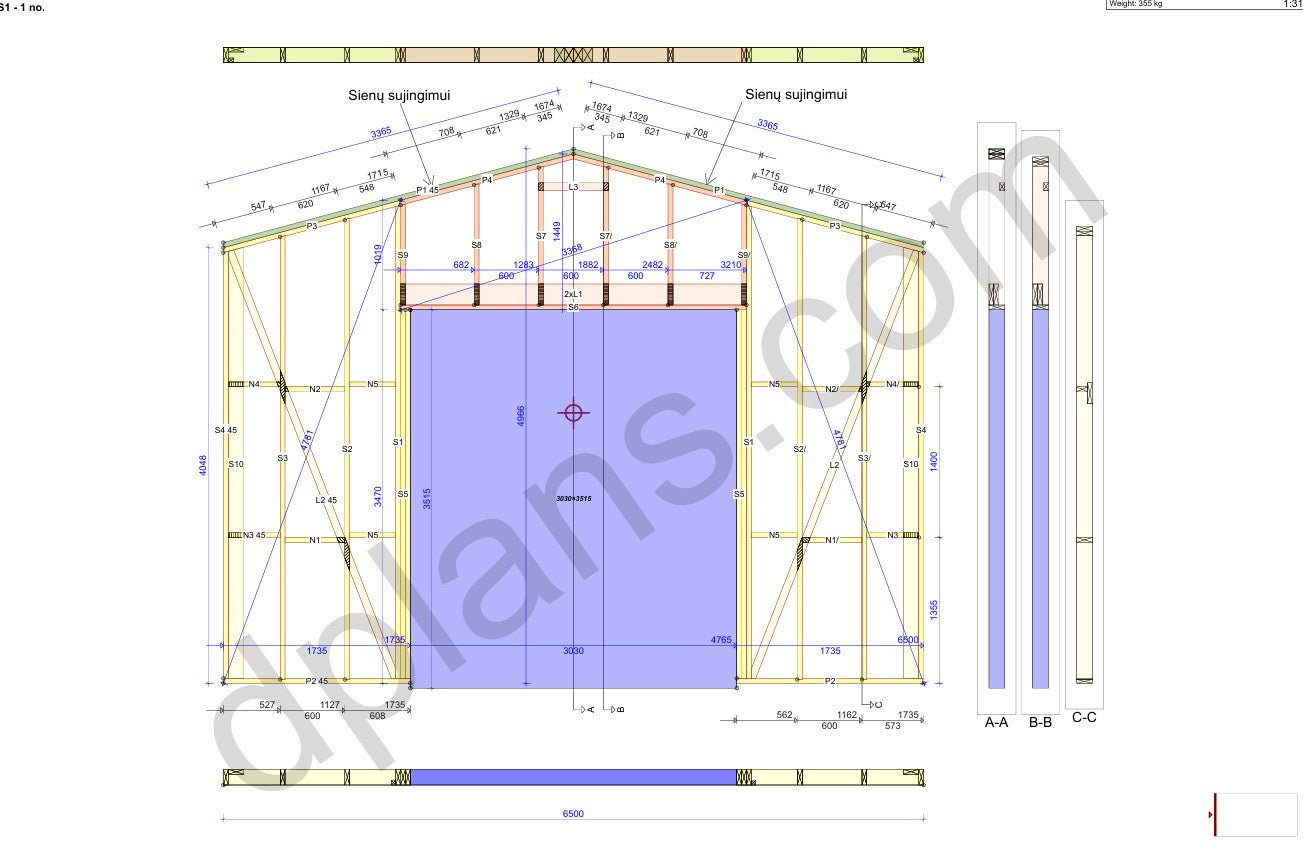 Garaje de gran altura - DP2024S309