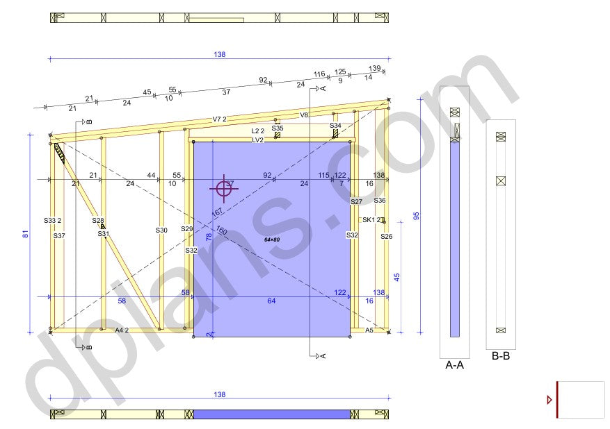 Timber-Frame Storage Shed 17.75m² (191 sq ft) - DP2025P055