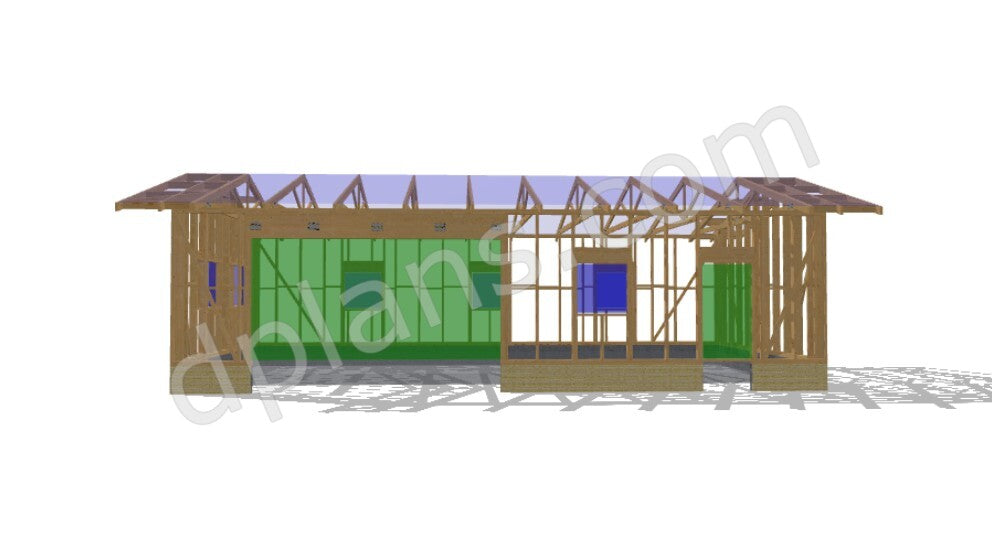 Large Timber-Frame Garage - DP2023S468