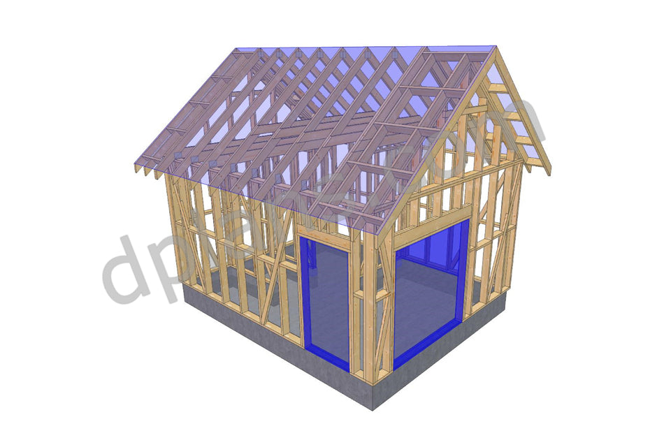 Sauna with Loft 38.5m² (414 sq ft) - DP2024S444