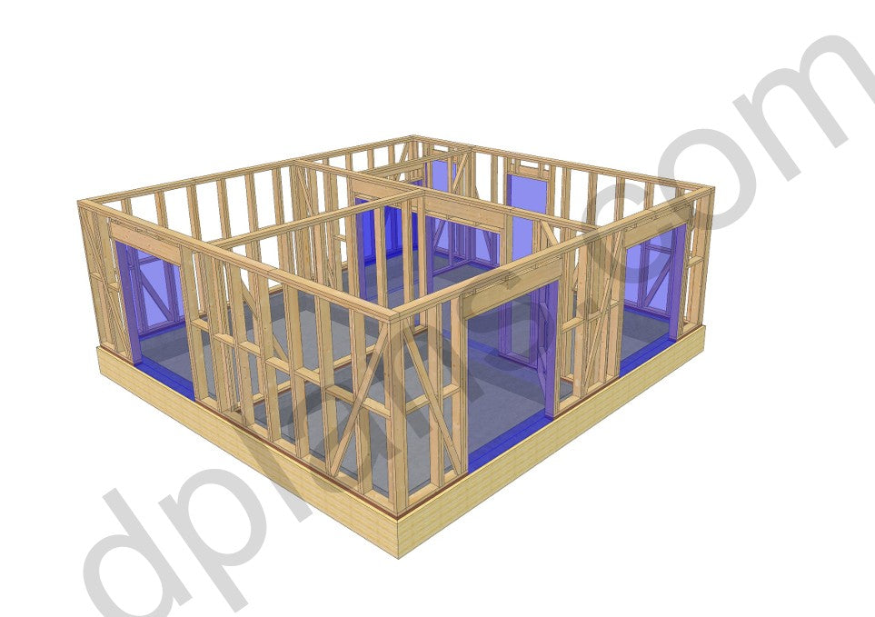 Timber-Frame House with Loft 84m² (904 sq ft) - DP2025P012