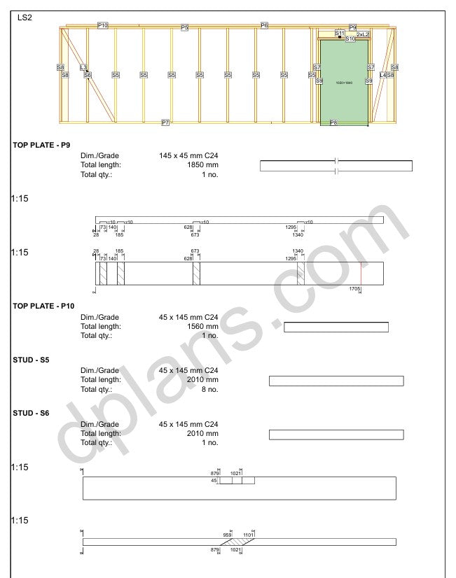 Timber-Frame Garage - DP2023S320