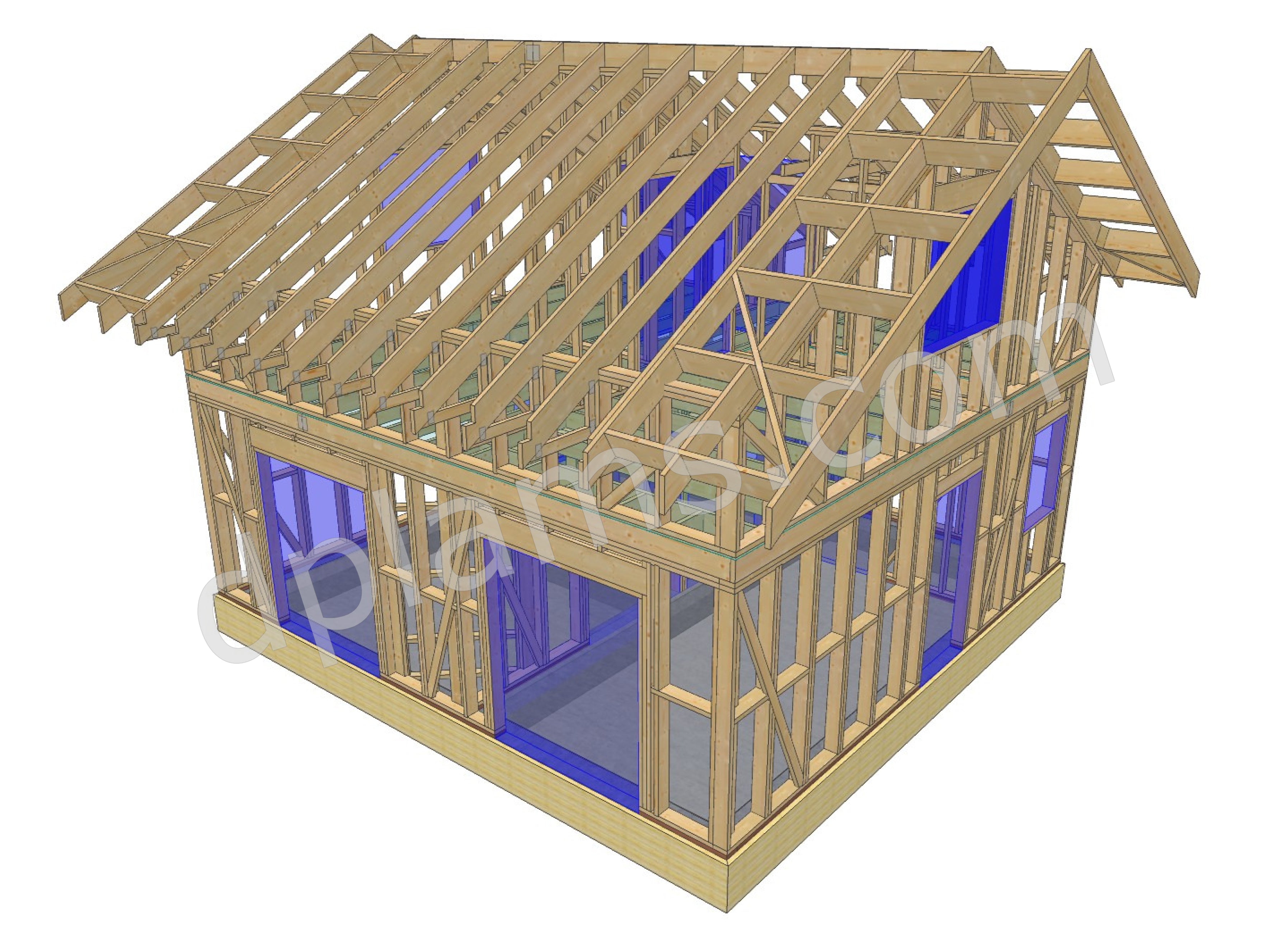 Timber-Frame House with Loft 84m² (904 sq ft) - DP2025P012