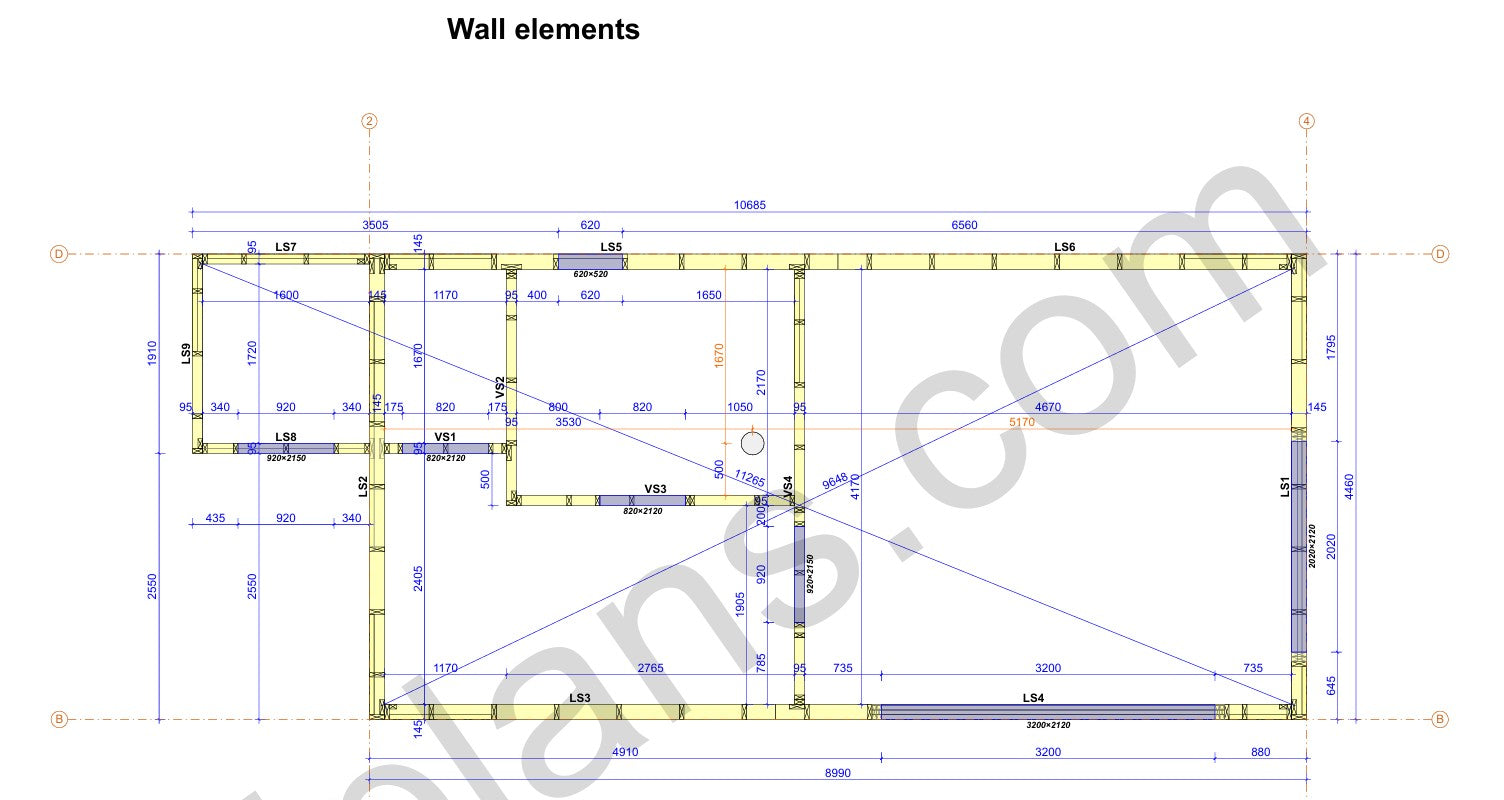 Sauna / Small Cabin with Entrance 43m² (463 sq ft) - DP2025P001
