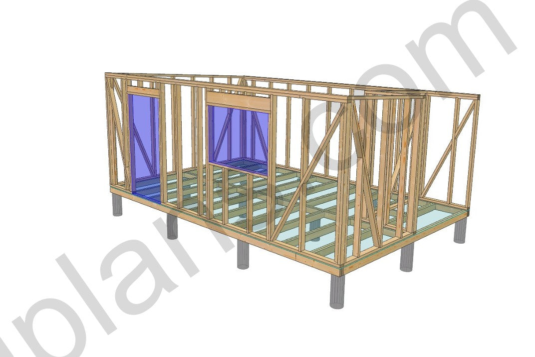 Small Cabin / Storage Shed - DP2024S749