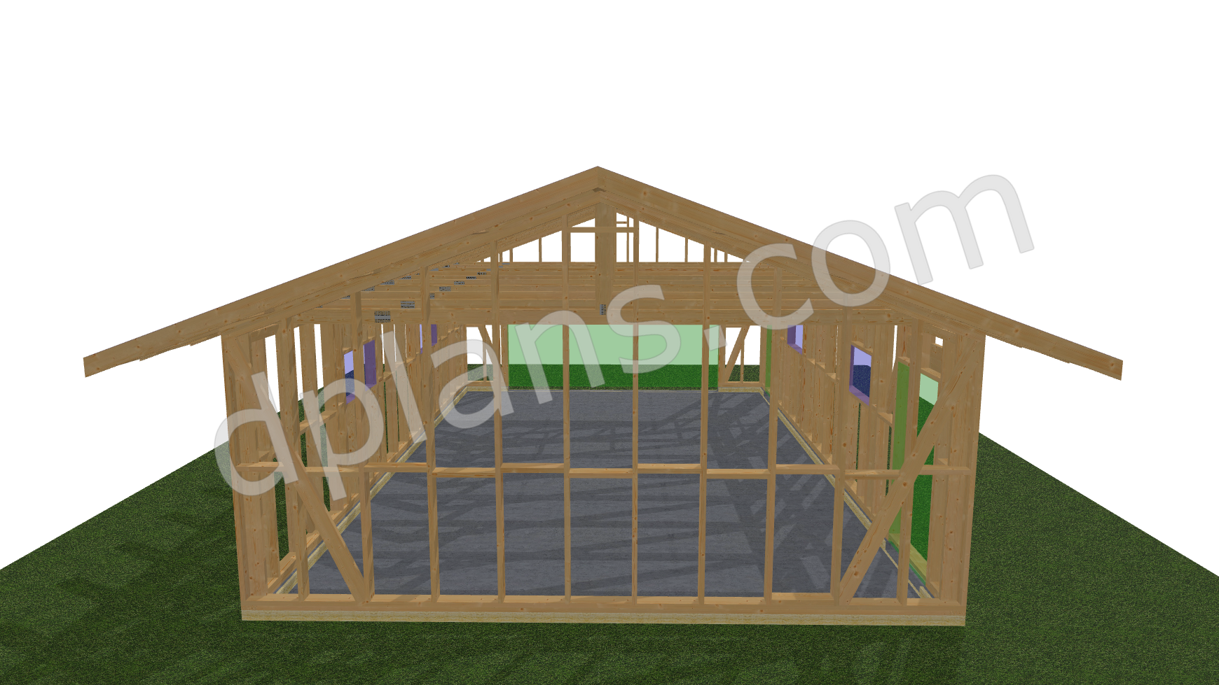 Timber-Frame Garage - DP2023S556