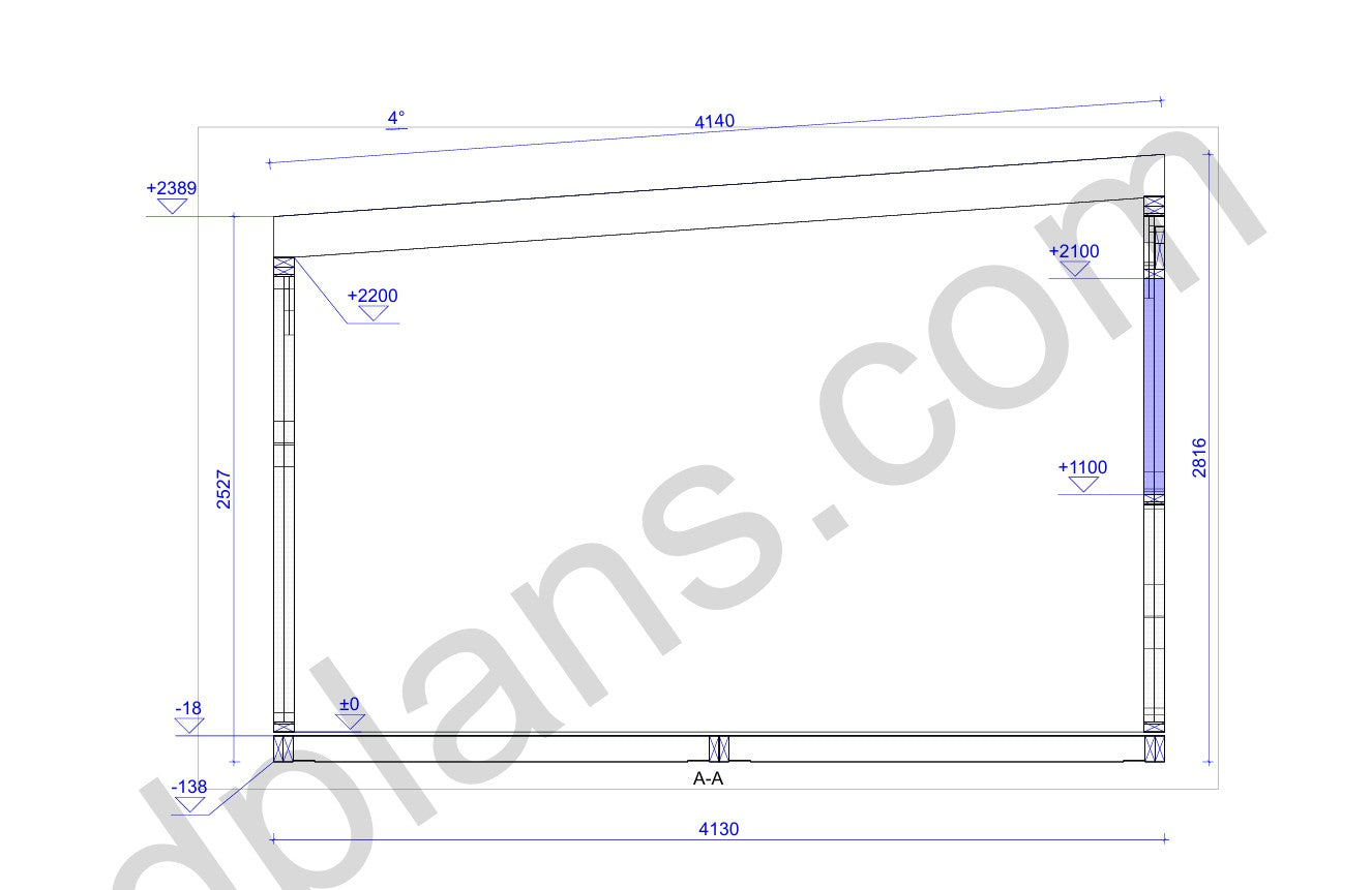 Small Cabin / Storage Shed - DP2024S749