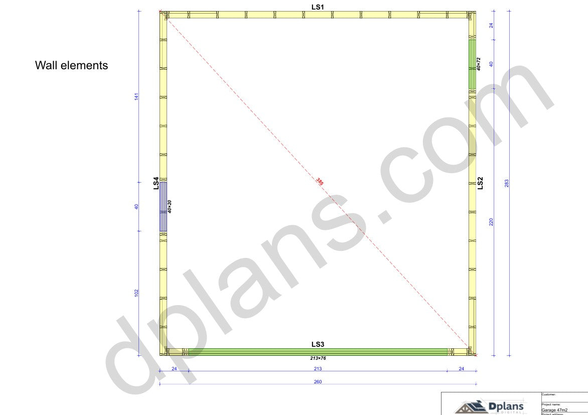 Timber-Frame Garage - DP2023S320