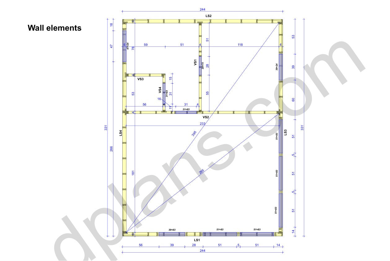 Sauna / Small Cabin 50m² (538 sq ft) - DP2025P005