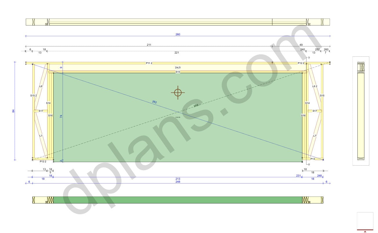 Timber-Frame Garage - DP2023S320