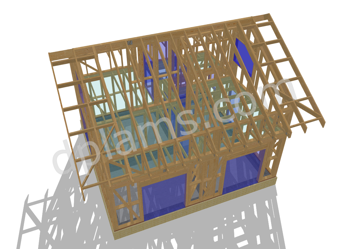 Timber-Frame House with Loft 84m² (904 sq ft) - DP2025P012