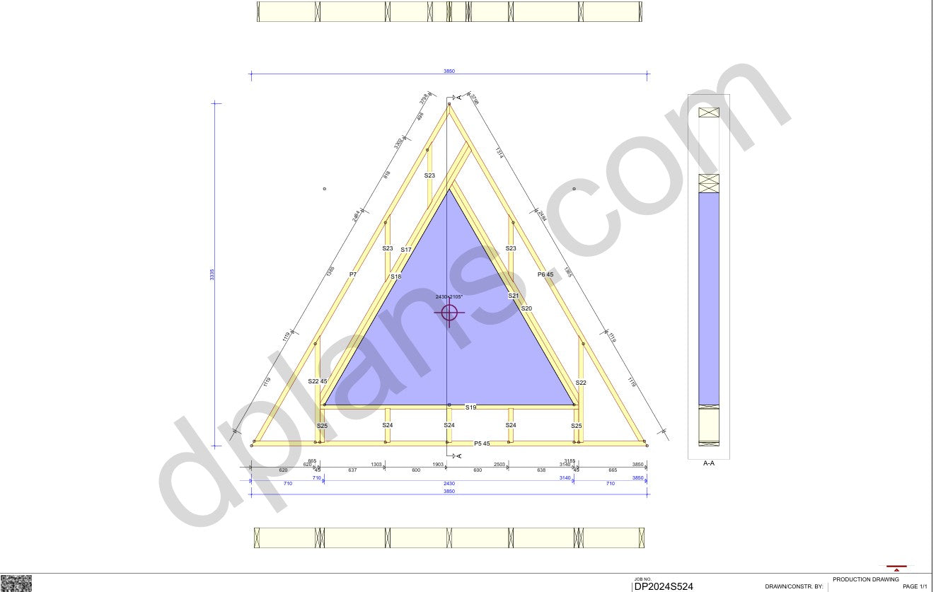 A-Frame Holiday House - DP2024S524
