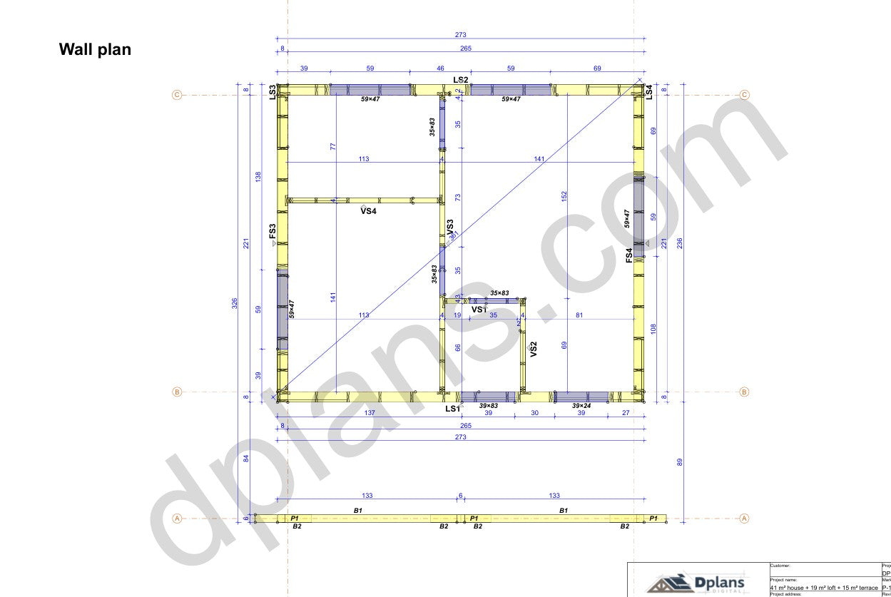 Small House with Loft and Terrace - DP2024S095