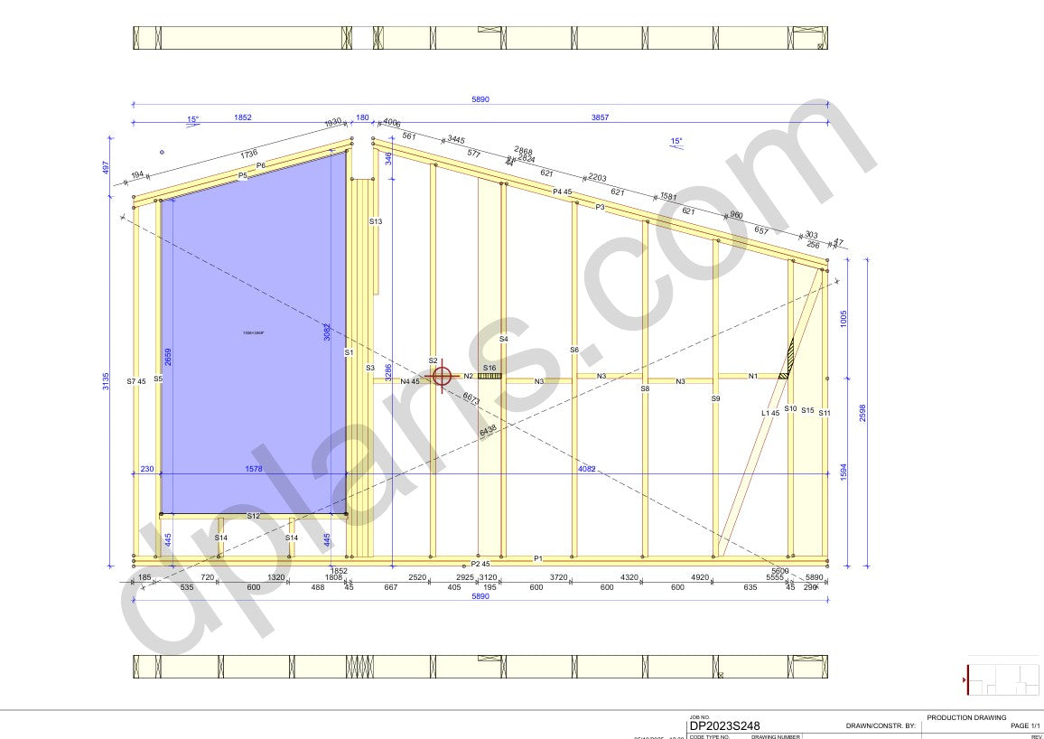 Casa Residencial/Vacaciones con Terraza - DP2023S248 