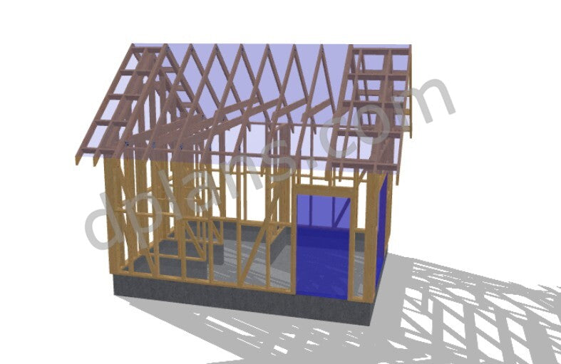 Sauna with Loft 38.5m² (414 sq ft) - DP2024S444