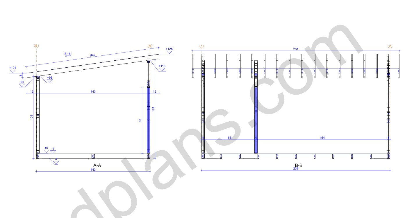 Movable Timber-Frame Cabin 22m² (237 sq ft) - DP2025P034